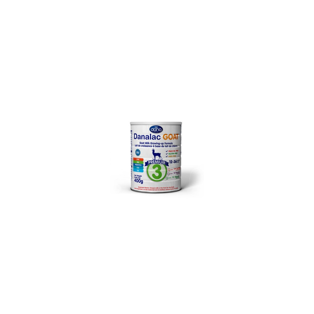 DANALAC GOAT MILK STAGE 3RD 400GM