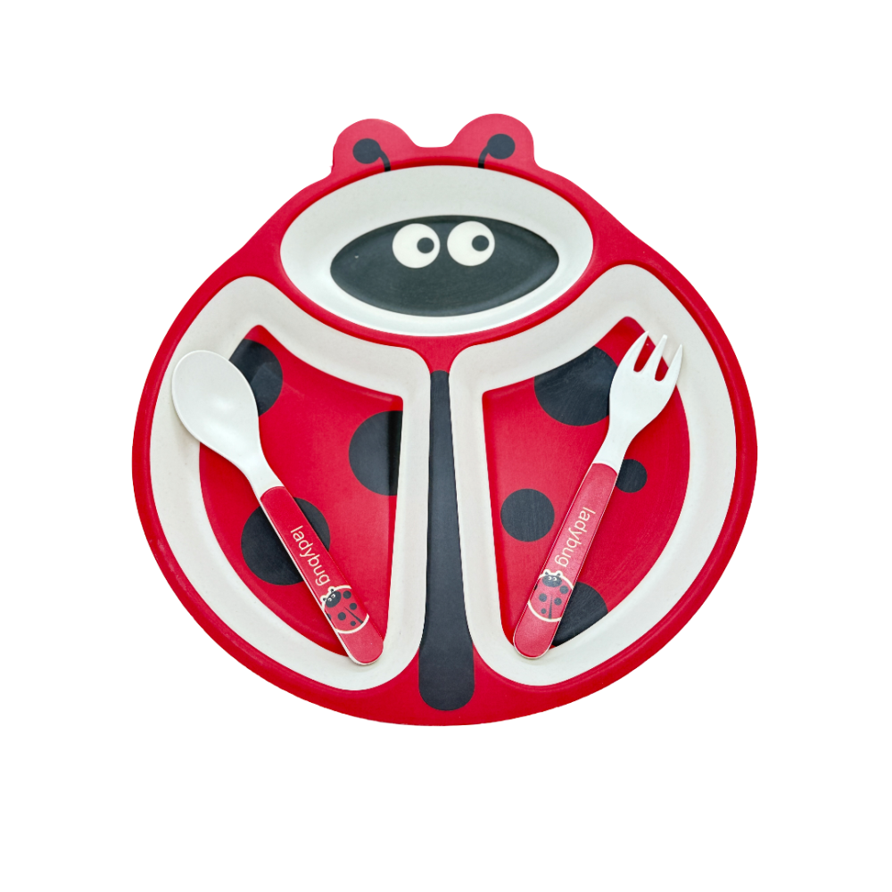 778 RED BEETLE CARTOON 3PCS SET 14M