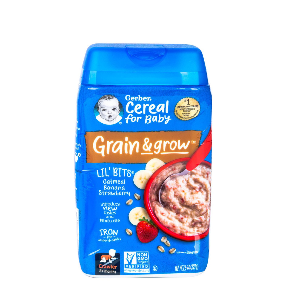 GERBER LIL BITS OATMEAL CEREAL